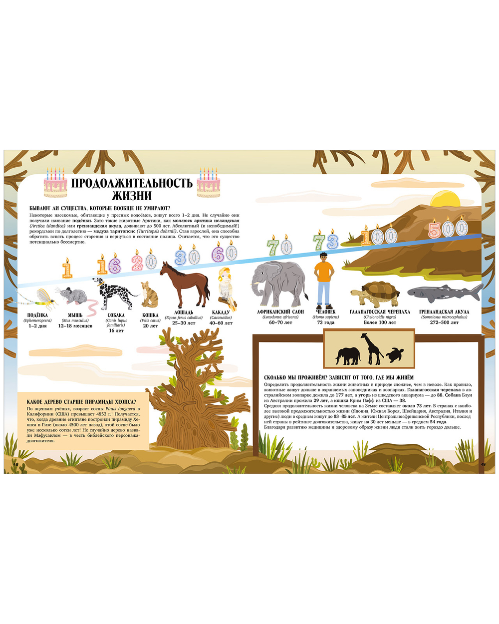 Большая энциклопедия CLEVER. Земля от атома до галактики. Масштабы мира в цифрах