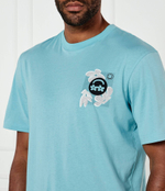 Футболка Nufloro Hugo Blue - голубой(50533387)