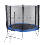 Батут с сеткой, диаметр 8 фт
