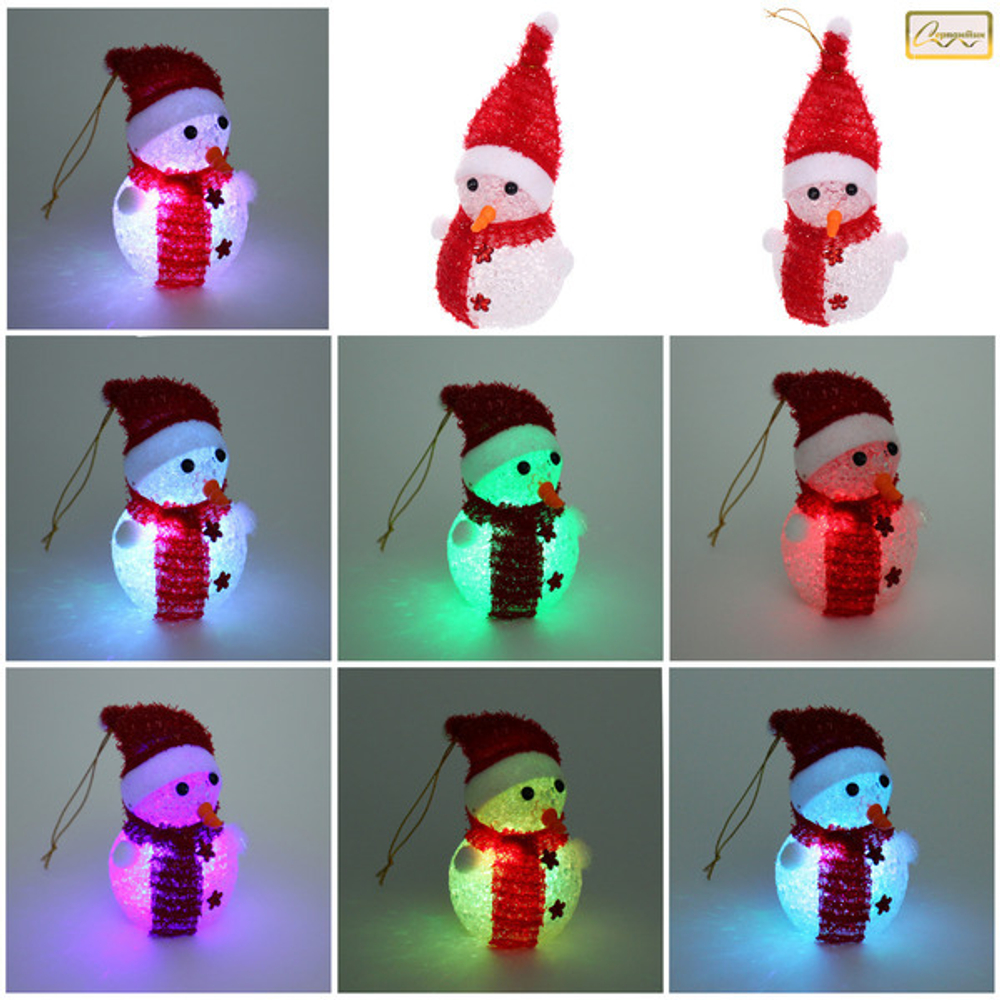 Фигурка «Снеговичок в колпачке» 15*15 см