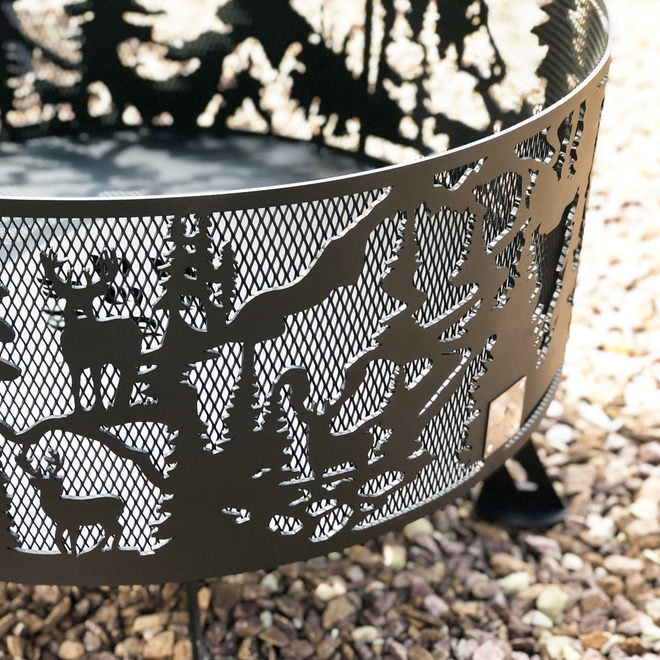 Сетка защитная для узорной чаши Искры Костра