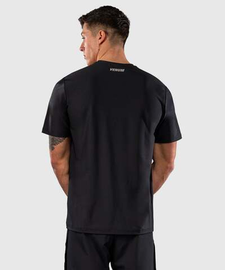 Футболка спортивная Venum Lazer Black/Grey