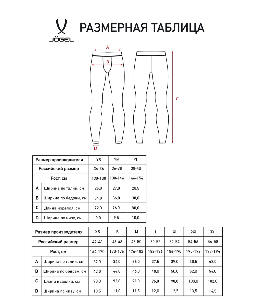 Тайтсы компрессионные утепленные CAMP PerFormDRY Baselayer Pants Warm, черный