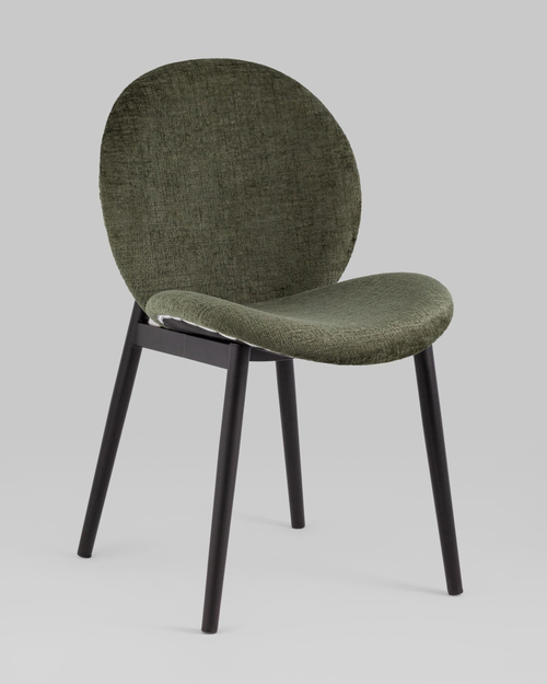 Стул Эллиот ткань альпака зеленый 2 шт.