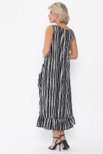 Сарафан Нимфа (черно-белый) П14052-10М LT Collection