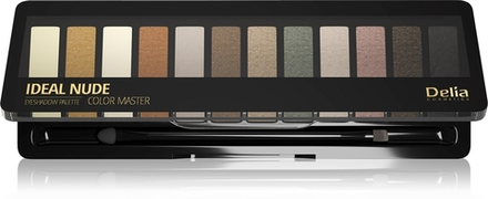 Delia Cosmetics Ideal Nude Color Master - палитра теней для век, 18 g
