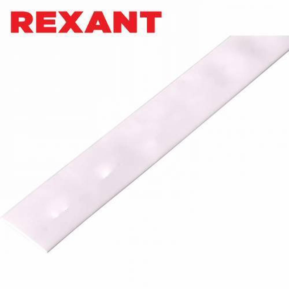 30,0/15,0 мм 1м термоусаживаемая трубка белая Rexant/23-0001