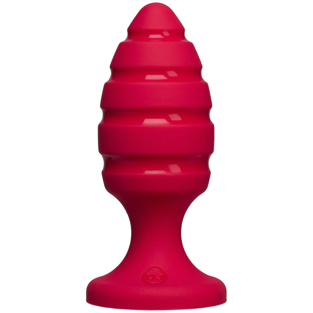 Красная анальная пробка The Blast - 11,9 см. (Цвет: красный)