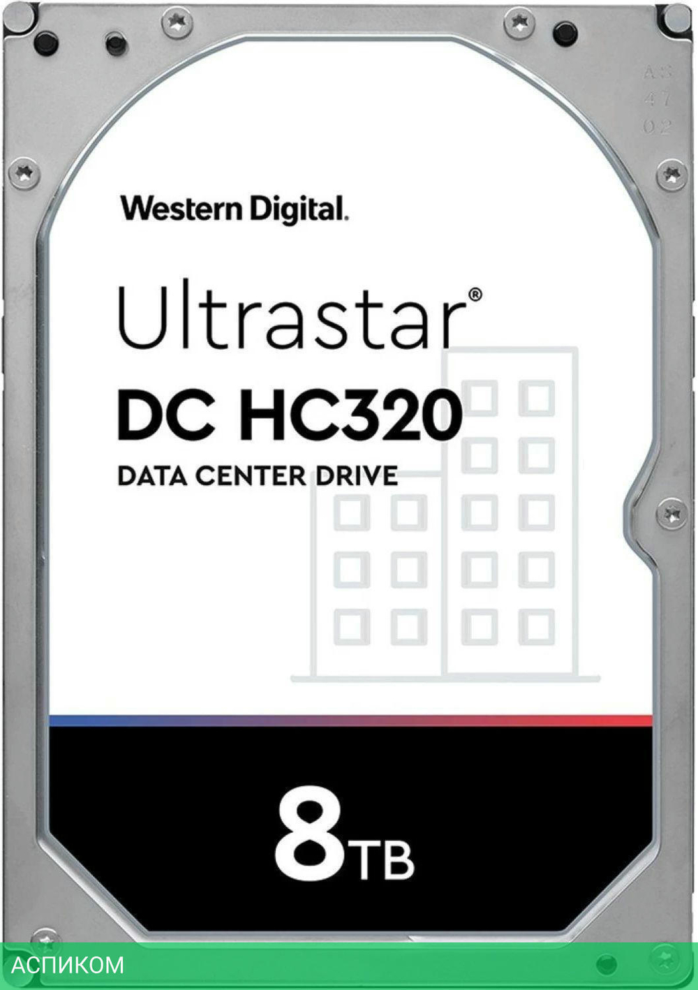 Жесткий диск WD Ultrastar DC HC320 8TB Bulk HUS728T8TAL5204 (0B36453)