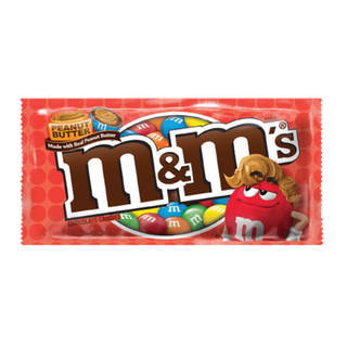 Драже M&M's peanut butter
