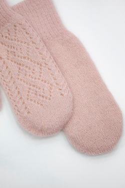 Варежки В036-32 пыльная роза