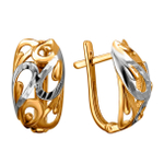 Серьги из красного золота 585 пробы JA-S-7112601Р