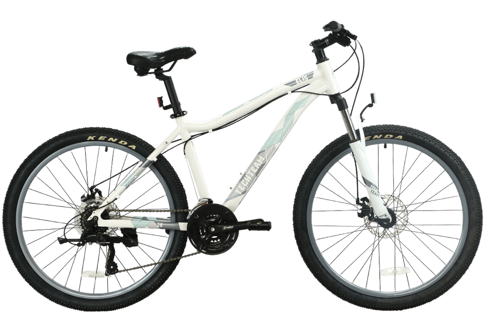Велосипед TechTeam Elis 26"х15" белый