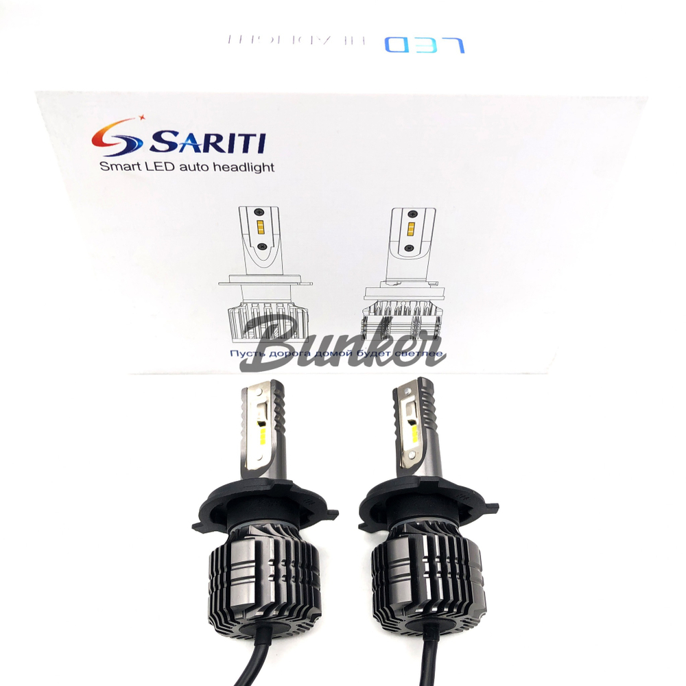 Cветодиодные лампы Sariti F5 H4 6000K,12V