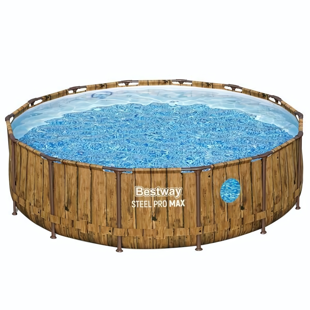 Бассейн каркасный Splashview Round Pool Set 427*107 см +3 аксессуара Bestway (561JM)