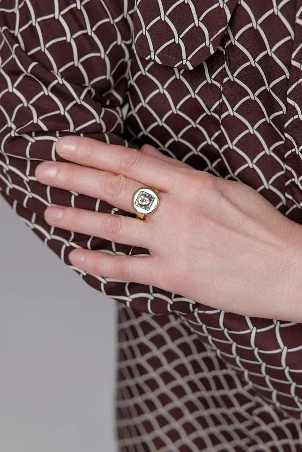 Coins  g/round Кольцо small арт.0999