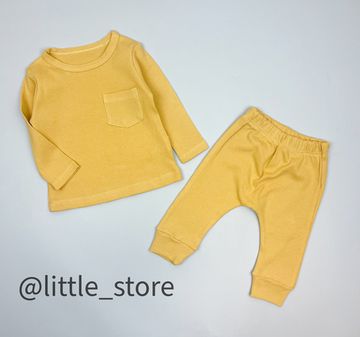 Комплект хлопковый, Горчица