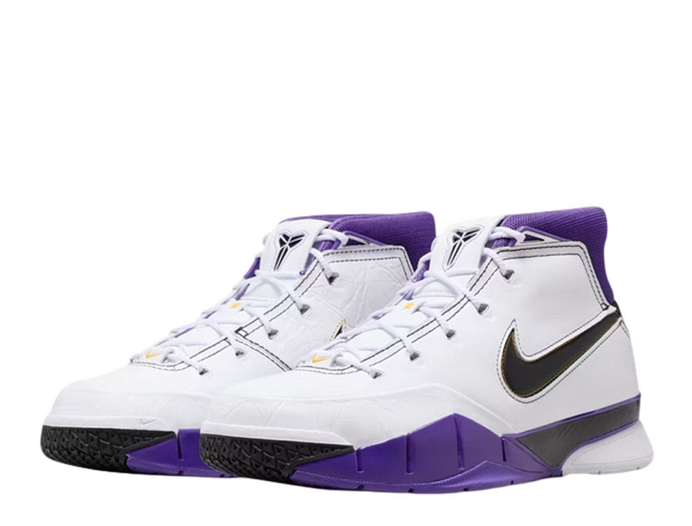 Баскетбольные кроссовки Nike Kobe 1 Protro "81 Points" White/Black/Court Purple
