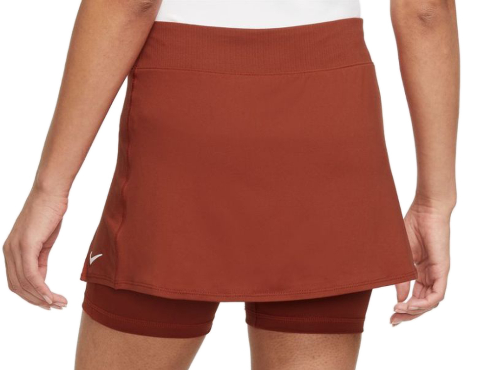 Теннисная юбка Nike Court Victory Skirt - cinnabar/white