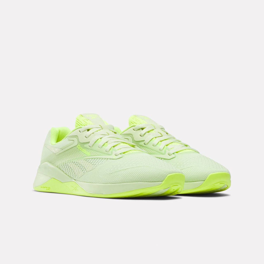 Кроссовки женские Reebok Nano X4 (Салатовые)