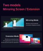 16" Портативный монитор VCHANCE 4K OLED 3840x2400, 60 Гц