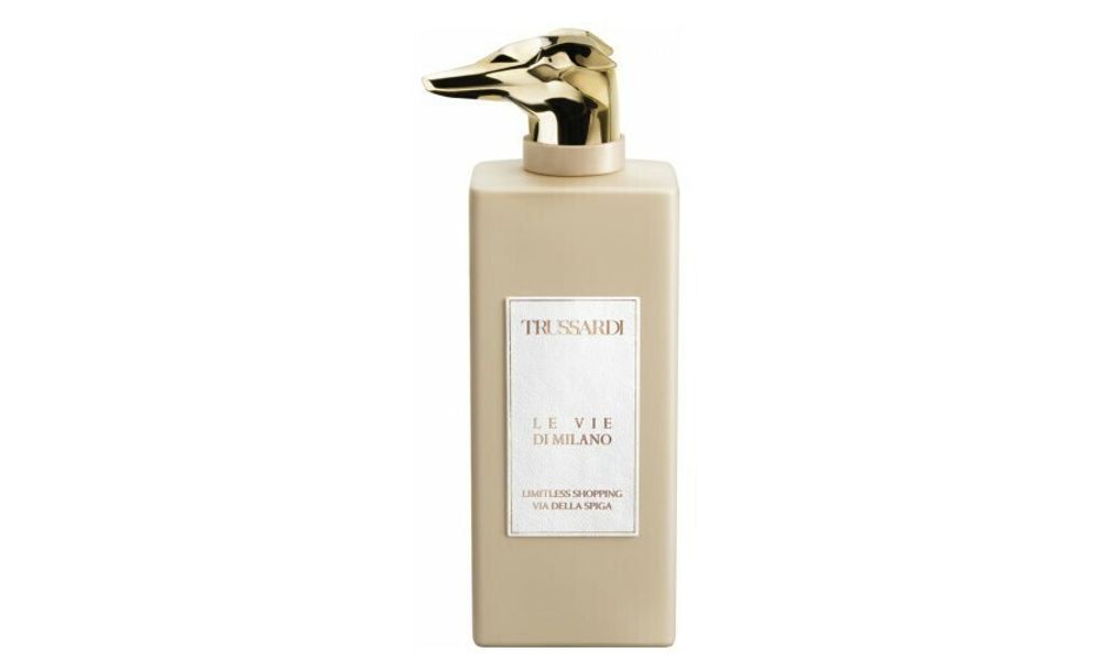 Trussardi Limitless shopping via della spiga