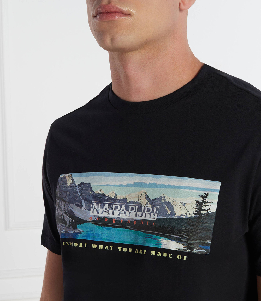 Футболка S-CANADA Napapijri - черный(NP0A4HQM)
