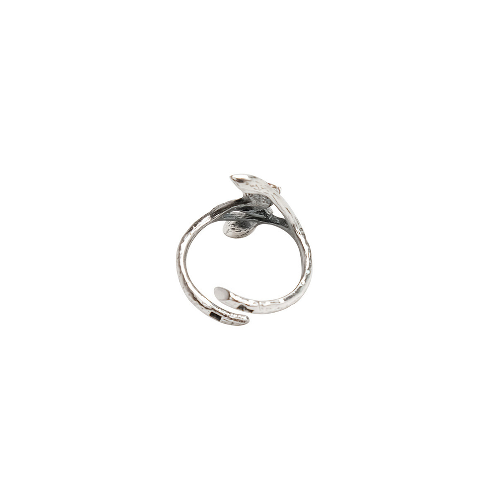 "Вишенка" кольцо в серебряном покрытии из коллекции "Оттепель" от Jenavi