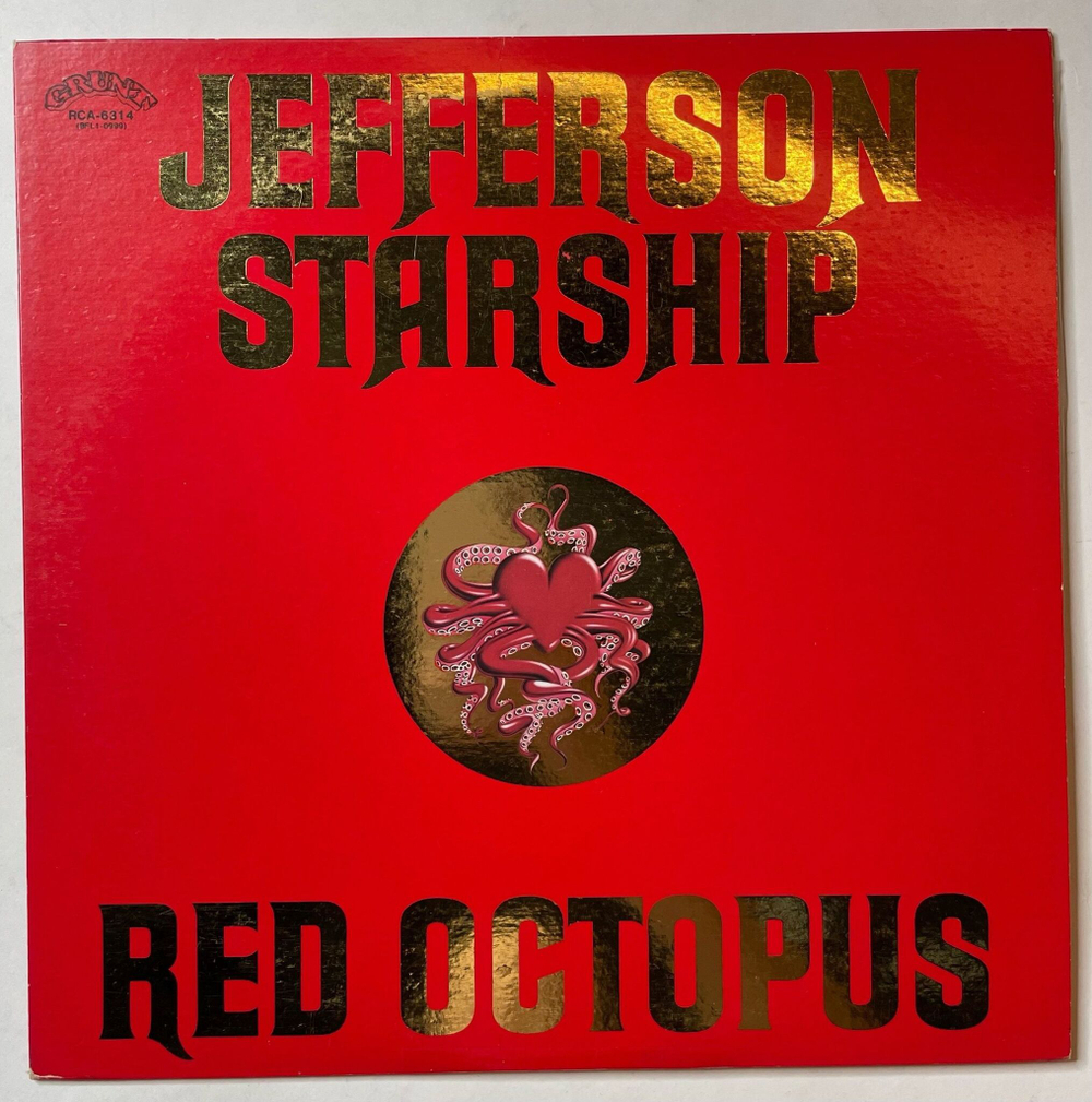 Винтажная виниловая пластинка LP Jefferson Starship Red Octopus (Japan 1976) (No Obi)