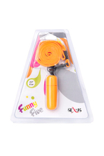 Мини-вибратор зеленый на шнурке Funny Five (5,5 см , оранжевый) (Цвет: оранжевый)