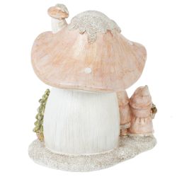 GAEM Фигурка декоративная с подсветкой "Домик и гномы", L13 W10 H15 см