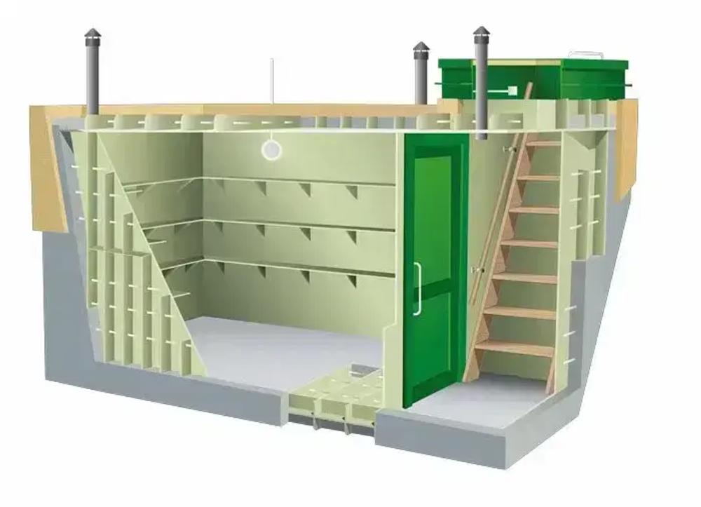 Погреб ЛКТБ 2500*2000*2000