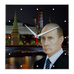 Часы настенные "Путин Кремль" Декор для дома, подарок