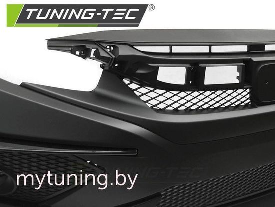 Передний бампер CONCEPT STYLE для Honda Civic X