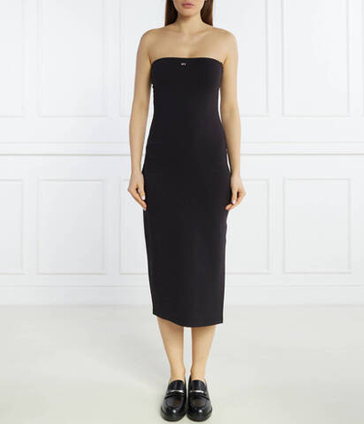 Платье BODYCON TUBE Tommy Jeans - черный(DW0DW17925)