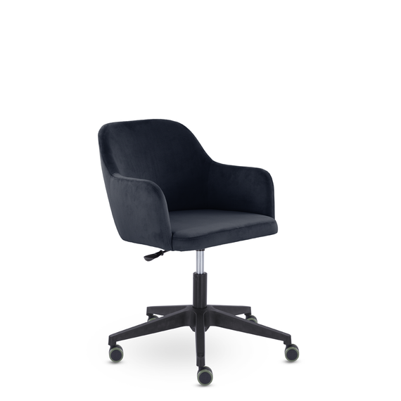 Кресло Кремона пластик Velutto 20 (черный)