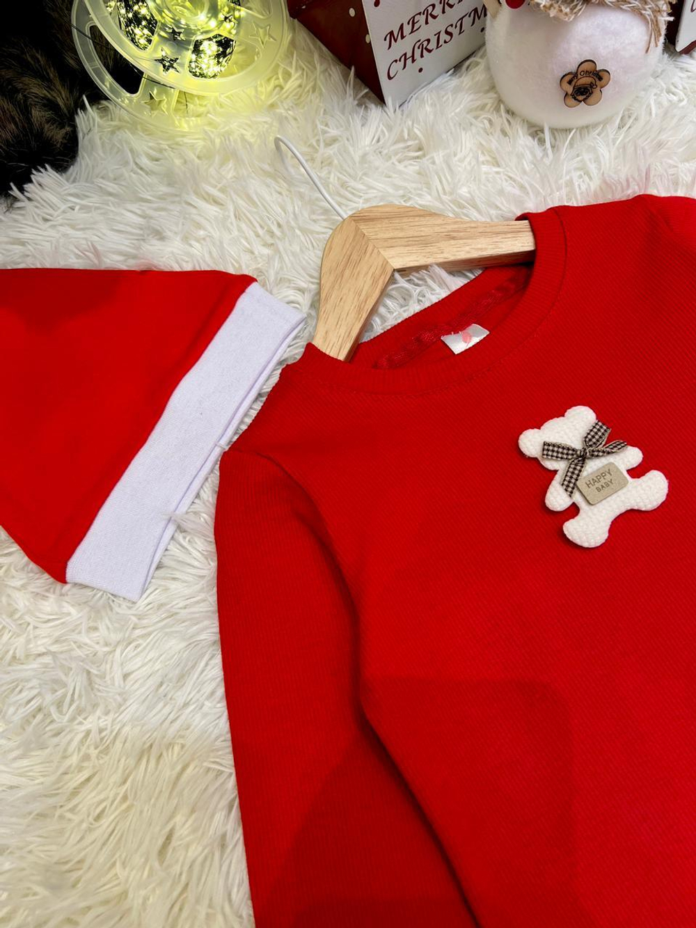 Мишка - новогодняя пижама для мальчиков и девочек 2 600 тг./шт. (оптом - цена за 5 размеров)