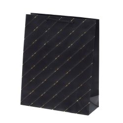 GAEM Пакет подарочный M (бумага 210г/м2, блок микс12шт), L26 W10 H32 см, 5в.