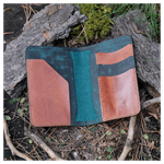 Кожаная обложка на паспорт «Шаманка»