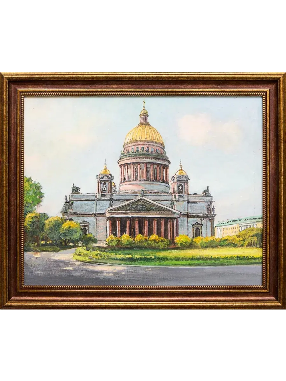 Картина маслом "Исаакий" Воробьев