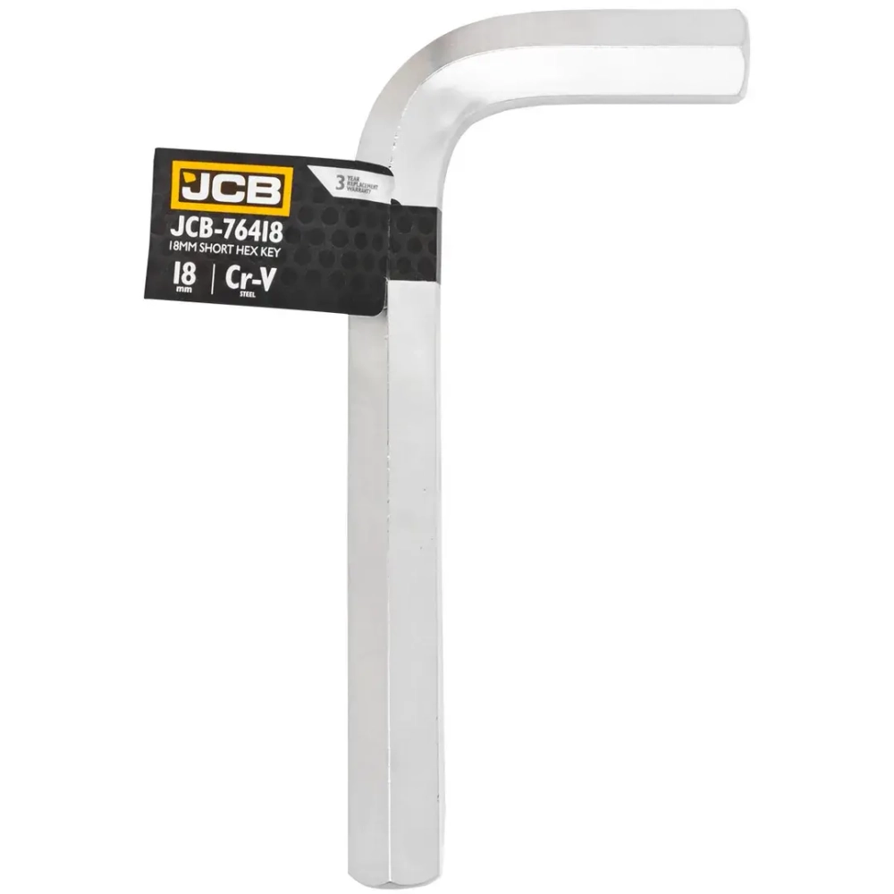 Ключ Г-образный 6-гранный 18мм JCB JCB-76418