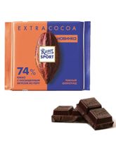 Шоколад тёмный Ritter Sport 74% 100 г x 4 шт
