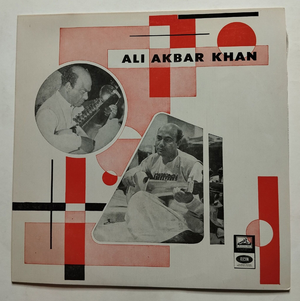 Винтажная виниловая пластинка LP Ali Akbar Khan (India 1980)