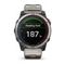 Garmin QUATIX 7X Sapphire Solar титановый с серебристым титановым браслетом