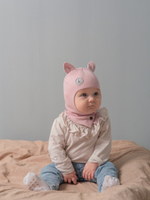 Шлем летний трикотажный (Пудра) БОН-БОН КИС