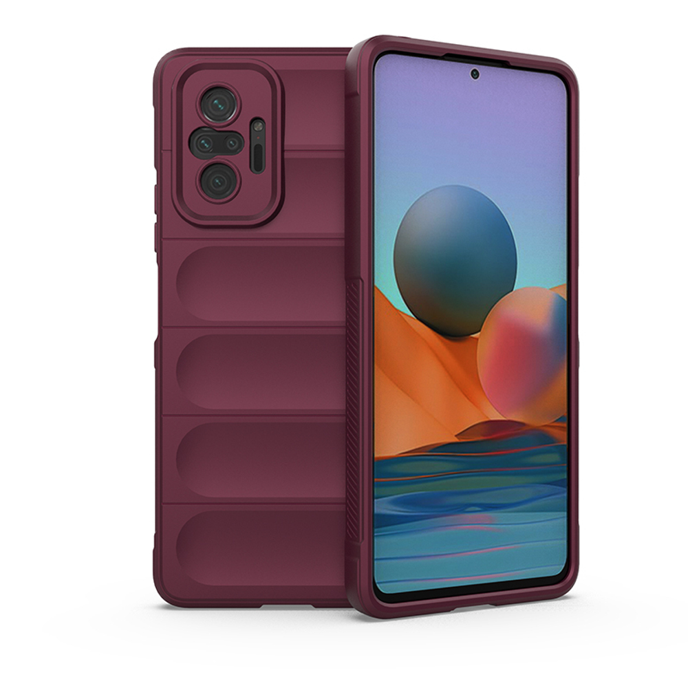 Противоударный чехол Flexible Case для Xiaomi Redmi Note 10 Pro