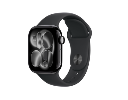 Умные часы Apple Watch Series 11 42mm Jet Black Al Black SB S/M GPS (MEQT4)