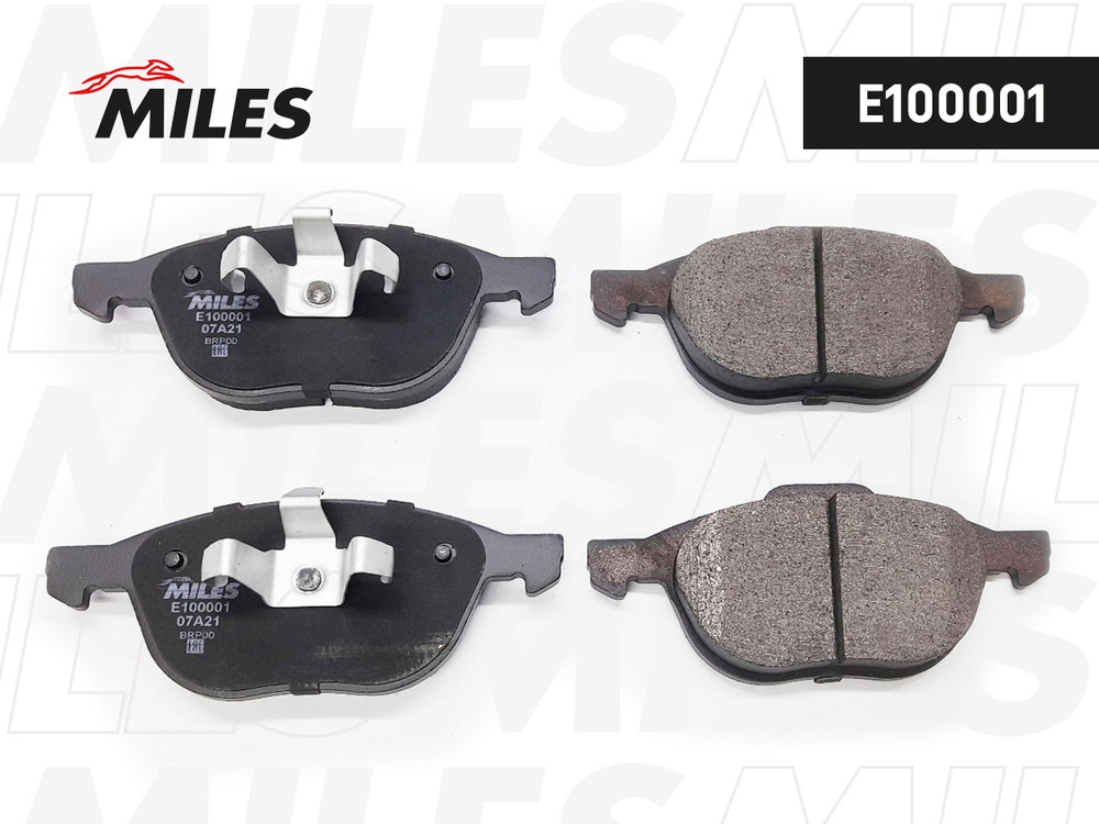 MILES - E100001-MLS - Brake Pad Set, disc brake