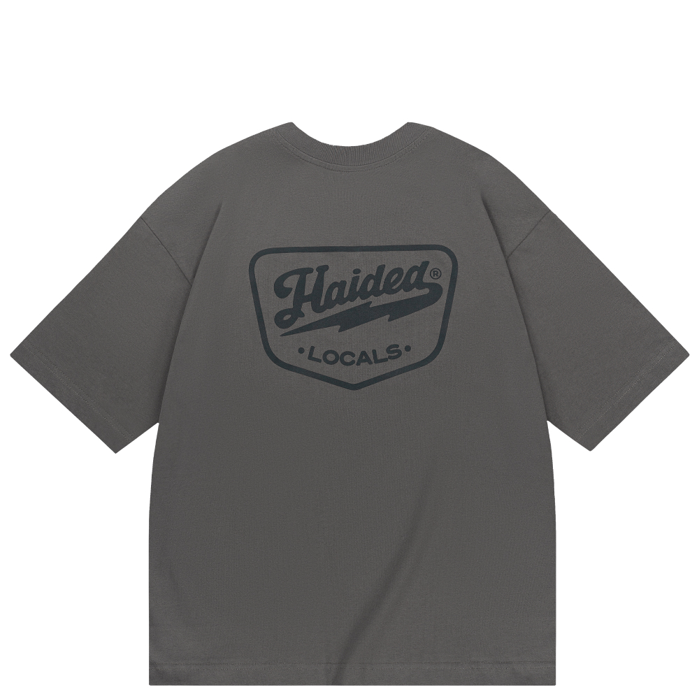 Футболка Haided LOCALS TONAL RLXD HW TEE iron.grey