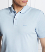 поло pallas BOSS BLACK - голубой(50468362)